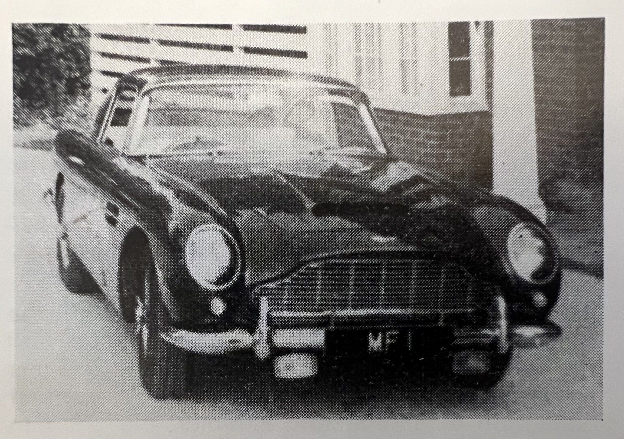 Number Plate MF 1